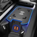 Kabelloses 15-W-Autoladegerät für Volvo XC60 / XC90