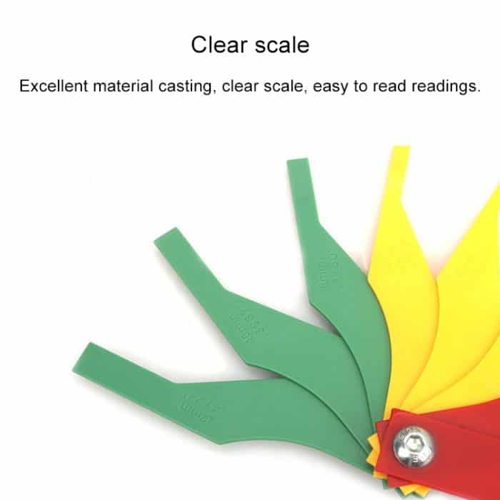 Auto Bremsbelag Skala Lineal Dicke Messwerkzeug – Bild 5