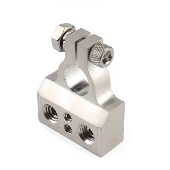 2 PCS-Plus- und -Negativ-Auto-Metall-Batterieanschlüsse Klemmen Klemmen Clips mit Kits – Bild 2