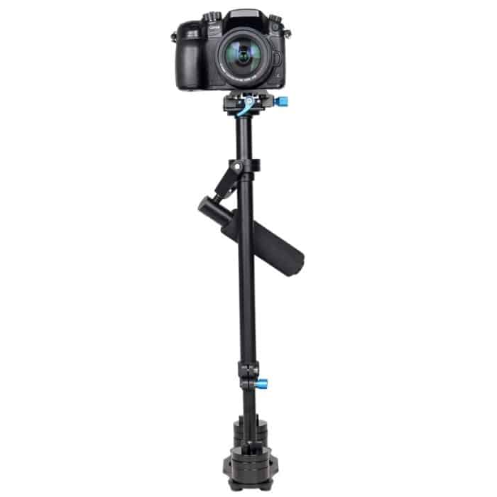 YELANGU S60L 61cm Aluminium Handstabilisator für DSLR Kamera DV – Bild 1