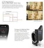 Aputure DEC LensRegain Wireless Remote Follow Focus Objektivadapter für MFT-Kamera, 0,75X Focal Reducer Adapter – Bild 13