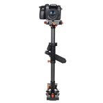 YELANGU S800 Professional 47-80 cm maximale Belastung 5 kg Kohlefaser-Handstabilisator Steadicam Solo für digitale DSLR- und DV-Video- und andere Kameras