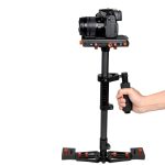 YELANGU S800 Professional 47-80 cm maximale Belastung 5 kg Kohlefaser-Handstabilisator Steadicam Solo für digitale DSLR- und DV-Video- und andere Kameras – Bild 4