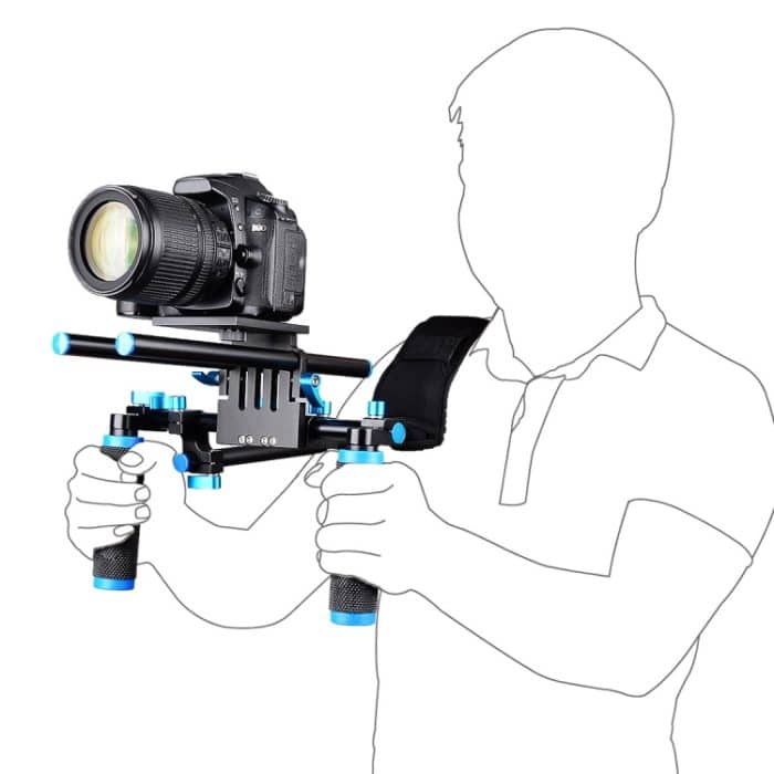 YELANGU YLG0102A-A01 Dual-Griff-Schulterhalterungs-Set für DSLR-Rig, YLG0102A-A01 – Bild 13