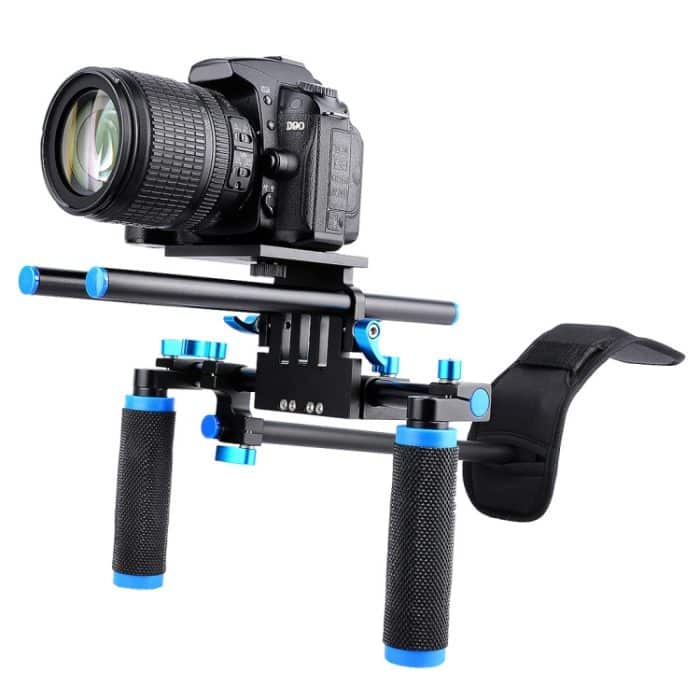 YELANGU YLG0102A-A01 Dual-Griff-Schulterhalterungs-Set für DSLR-Rig, YLG0102A-A01 – Bild 9
