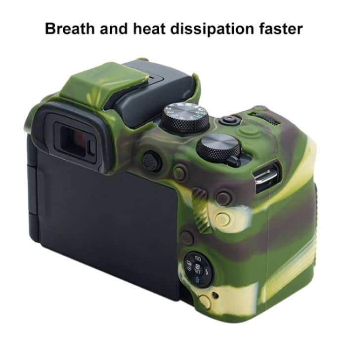 Für Canon EOS R10 weiche Silikon-Schutzhülle, For Canon EOS R10 – Bild 6