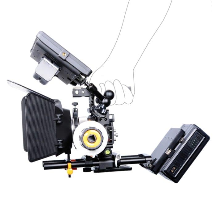 YELANGU YLG0905A Kamera-Videokäfig-Griffstabilisator für Sony A6000/A6300/A6400/A6500 – Bild 11