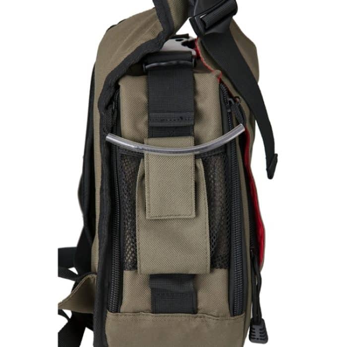 CADEN Dreiecksform Tscope Sling Schulter Kreuz Digitalkamera Taschen Tasche Weiche Tasche mit Regenschutz für Canon Nikon Sony K1, Größe: 36 * 31 * 15 cm – Bild 5