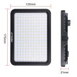 YELANGU YLG0504B 204 LEDs 1000LM 3300-5600K Kein polar dimmbares Studiolicht Video- und Fotolicht für Canon-, Nikon- und DSLR-Kameras – Bild 8