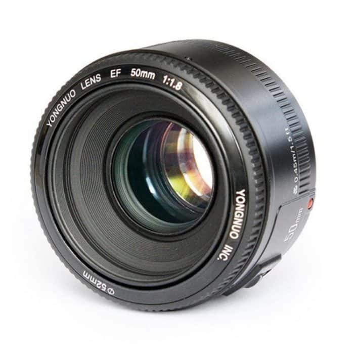 YONGNUO YN50MM F1.8N 1:2.8 AF-Fokusobjektiv mit großer Blende für Nikon DSLR-Kameras, YN50MM F1.8N – Bild 2