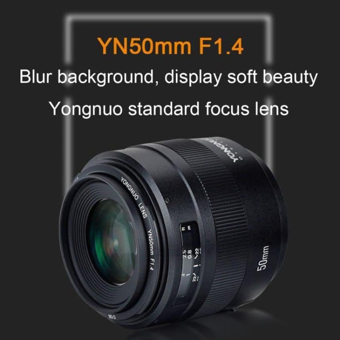 YONGNUO YN50MM F1.4C F1.4 Objektiv Autofokus-Objektiv mit großer Blende für Canon, N50MM F1.4C – Bild 7