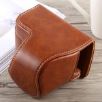 Ganzkörper-Kameratasche aus PU-Leder mit Trageriemen für Sony A6300, For Sony A6300 – Bild 2