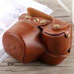 Ganzkörper-Kameratasche aus PU-Leder mit Trageriemen für Sony A6300, For Sony A6300 – Bild 4