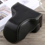 Ganzkörper-Kameratasche aus PU-Leder mit Trageriemen für Fujifilm X-A5, For FUJI X-A5, For FUJI  X-A5 – Bild 2