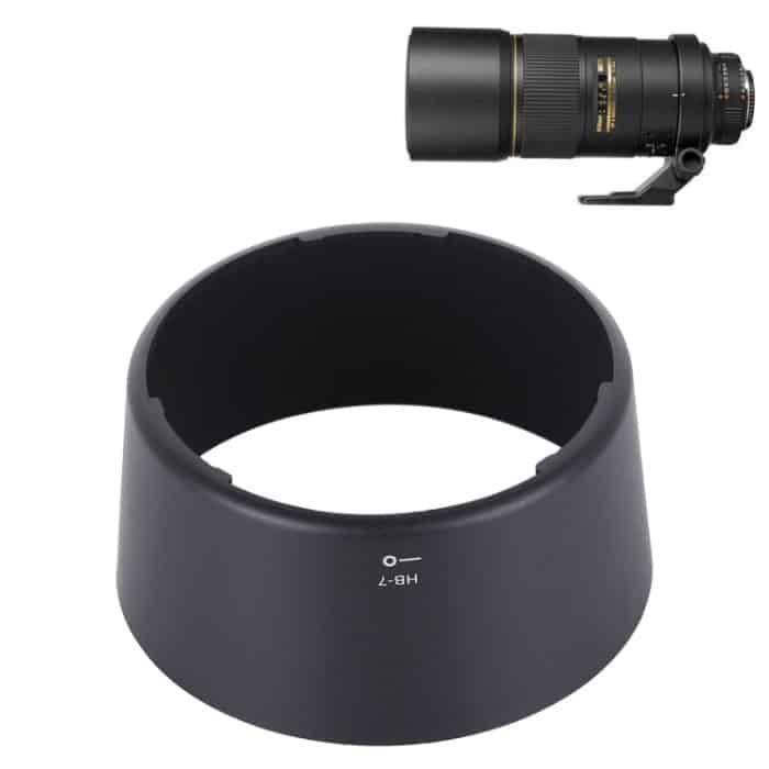 HB-7 Lens Hood Shade für Nikon AF 80-200 mm 1: 2,8D ED-Objektiv – Bild 4