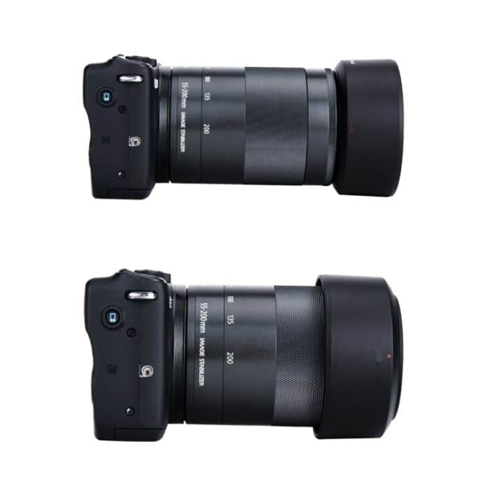 ET54-B Gegenlichtblende für Canon EF-M 55-200mm STM Objektiv – Bild 5
