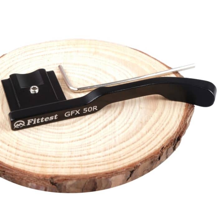 FITTEST GXF-50R Metall-Daumengriff-Griffkamera-Handhabung für Fujifilm GXF-50R – Bild 4