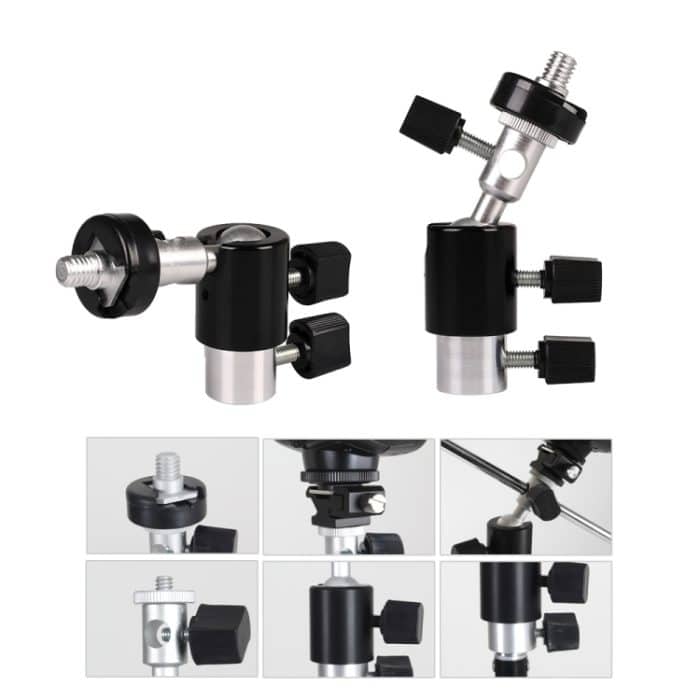 D Typ Multifunktionale Blitzlichtständer-Regenschirmhalterung, maximale Belastung: 2 kg – Bild 3