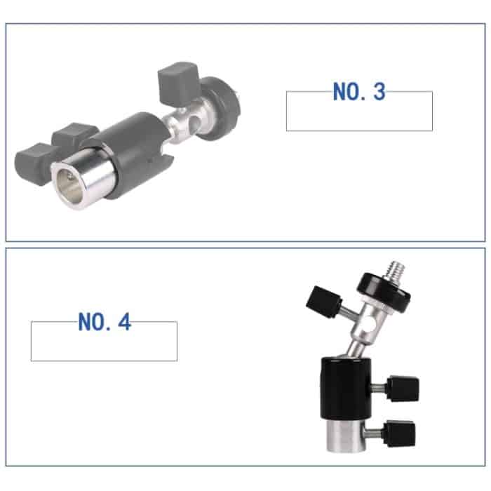 D Typ Multifunktionale Blitzlichtständer-Regenschirmhalterung, maximale Belastung: 2 kg – Bild 6