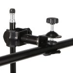 C-Typ 2 in 1 Kamera Regenschirmhalter Clip Clamp Bracket Halterung für Stativ Lichtständer Outdoor-Fotografie – Bild 3