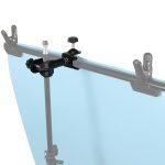 C-Typ 2 in 1 Kamera Regenschirmhalter Clip Clamp Bracket Halterung für Stativ Lichtständer Outdoor-Fotografie – Bild 7