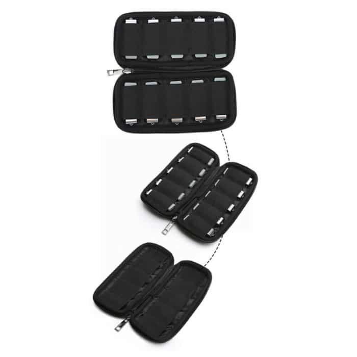 U-Disk-Aufbewahrungstaschenhülle aus Neopren, Taschengröße: 16 x 8,5 cm, Bag Size: 16x8.5cm – Bild 4