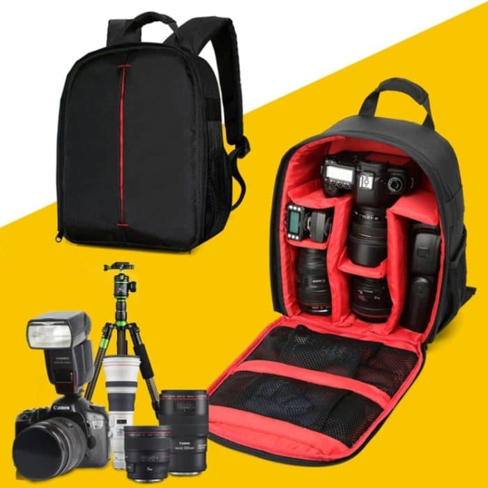 DL-B028 Tragbarer, lässiger, wasserdichter, kratzfester Outdoor-Sportrucksack, SLR-Kameratasche, Handytasche für GoPro, SJCAM, Nikon, Canon, Xiaomi Xiaoyi YI, iPad, Apple, Samsung, Huawei, Größe: 27,5 * 12,5 * 34 cm – Bild 7
