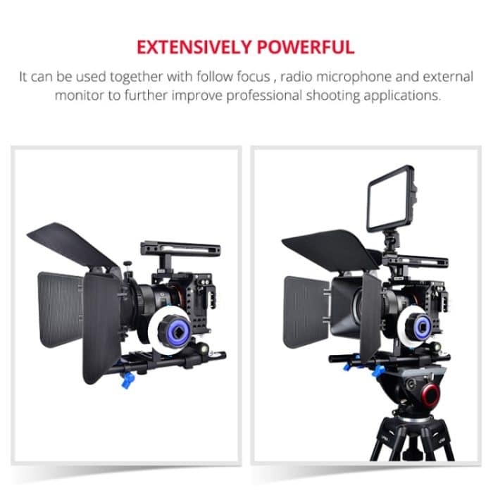 YELANGU CA7 YLG0908A-A01 Videokamera-Käfigstabilisator für Sony A7K, YLG0908A-A01 – Bild 11