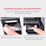 YELANGU CA7 YLG0908A-A01 Videokamera-Käfigstabilisator für Sony A7K, YLG0908A-A01 – Bild 8