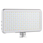 LED011S Pocket 180 LEDs Professionelle Vlogging-Fotografie Video- und Fotostudio-Leuchte mit OLED-Display und Kaltschuhadapterhalterung für Canon / Nikon DSLR-Kameras – Bild 2