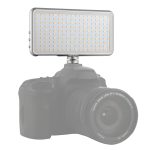 LED011S Pocket 180 LEDs Professionelle Vlogging-Fotografie Video- und Fotostudio-Leuchte mit OLED-Display und Kaltschuhadapterhalterung für Canon / Nikon DSLR-Kameras – Bild 5