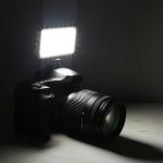 LED-013 Pocket 112 LEDs Professionelle Vlogging-Fotografie Video- und Fotostudio-Leuchte mit OLED-Display und Adapterhalterung für kalte Schuhe für Canon / Nikon DSLR-Kameras – Bild 9