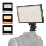 LED01 416 LEDs 3600LM Professionelle Vlogging-Fotografie Video- und Fotostudio-Licht für Canon / Nikon DSLR-Kameras