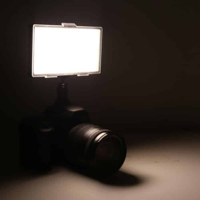 LED01 416 LEDs 3600LM Professionelle Vlogging-Fotografie Video- und Fotostudio-Licht für Canon / Nikon DSLR-Kameras – Bild 9