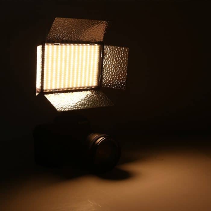 LED01 520 LEDs 4100LM Professionelle Vlogging-Fotografie Video- und Fotostudio-Licht für Canon / Nikon DSLR-Kameras – Bild 11