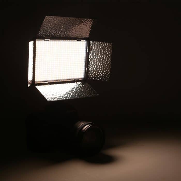 LED01 520 LEDs 4100LM Professionelle Vlogging-Fotografie Video- und Fotostudio-Licht für Canon / Nikon DSLR-Kameras – Bild 10