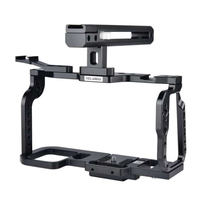 YELANGU C9-A YLG0911A Griff Videokamera Käfigstabilisator für DJI BMPCC 4K, C9-A – Bild 2