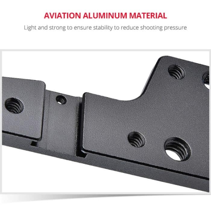 YELANGU C9-A YLG0911A Griff Videokamera Käfigstabilisator für DJI BMPCC 4K, C9-A – Bild 11