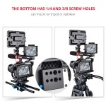 YELANGU C9-A YLG0911A Griff Videokamera Käfigstabilisator für DJI BMPCC 4K, C9-A – Bild 18