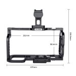 YELANGU C9-A YLG0911A Griff Videokamera Käfigstabilisator für DJI BMPCC 4K, C9-A – Bild 6