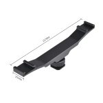 YELANGU YLG0702A Dual Cold Hot Shoe Mount Adapter Aluminiumlegierung Verlängerungshalterung, Dual Cold Hot Bracket – Bild 4