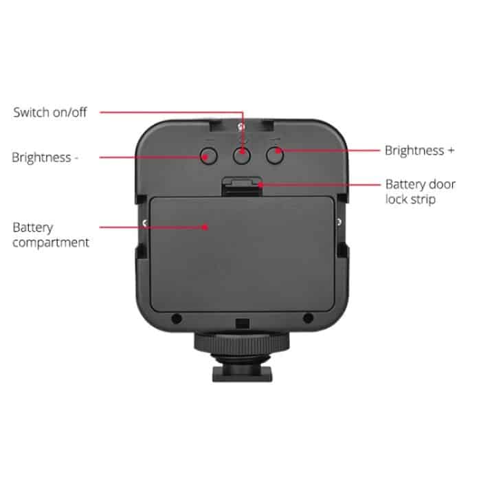 YELANGU LED01 49 LED-Videoleuchte für Kamera/Video-Camcorder, Video Light – Bild 15