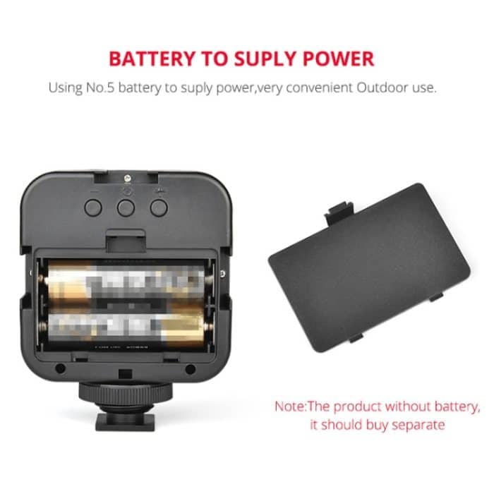 YELANGU LED01 49 LED-Videoleuchte für Kamera/Video-Camcorder, Video Light – Bild 9