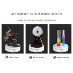 13,8 cm USB-Aufladung, intelligenter 360-Grad-Drehteller, Präsentationsständer, Videoaufnahme-Requisiten, Drehteller für Fotografie, Belastung 3 kg – Bild 7