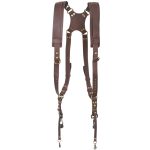 Schnellverschluss-Kameragurt mit zwei Schultergurten aus Leder und Metallhaken für SLR-/DSLR-Kameras, Dual Shoulder(Brown), Dual Shoulder(Black) – Bild 9