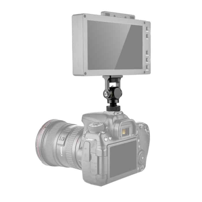 YELANGU 180 Grad schwenkbare Mini-Stativ-Kugelkopfhalterung, Kaltschuhhalterung, 1/4-Zoll-Schraubenadapter, YELANGU Mini Tripod Ball – Bild 7