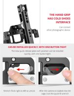 YELANGU C15 YLG0711A Videokamera-Käfigstabilisator mit Griff und Schienenstange für Nikon Z6 / Z7, YLG0711A – Bild 13