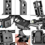 YELANGU C15 YLG0711A Videokamera-Käfigstabilisator mit Griff und Schienenstange für Nikon Z6 / Z7, YLG0711A – Bild 7