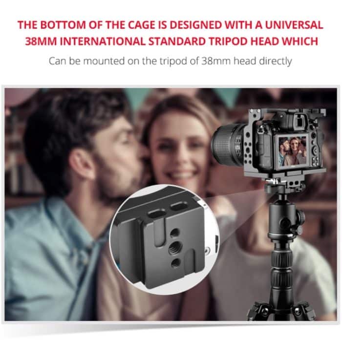 YELANGU C15-A YLG0711A-A01 Videokamera-Käfigstabilisator für Nikon Z6 / Z7, YLG0711A-A01 – Bild 15