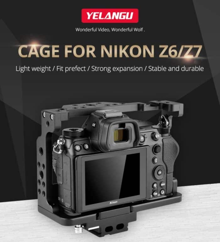 YELANGU C15-A YLG0711A-A01 Videokamera-Käfigstabilisator für Nikon Z6 / Z7, YLG0711A-A01 – Bild 8